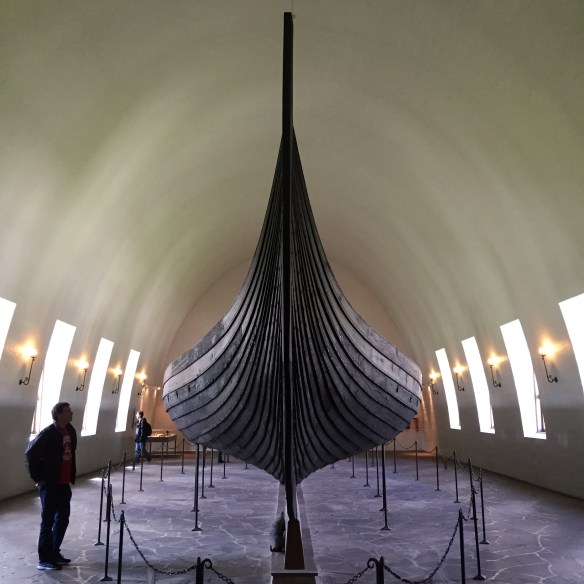 Ancient Viking ship